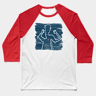 Abstract Love Baseball T-Shirt